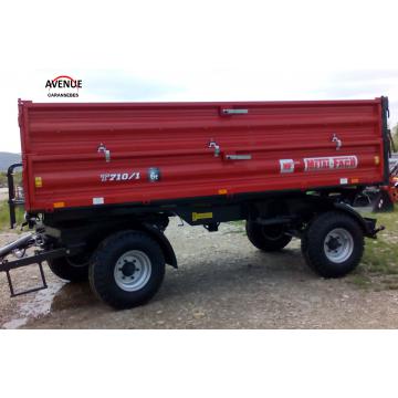 Remorca basculabila 6t, cu obloane