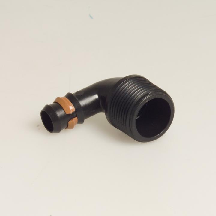 Cot pentru tub de picurare cu FE 16 mm x 3/4"