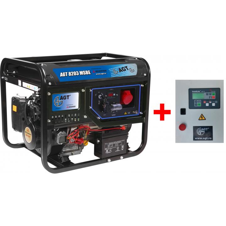Generator de curent AGT 8203 MSBE + automatizare