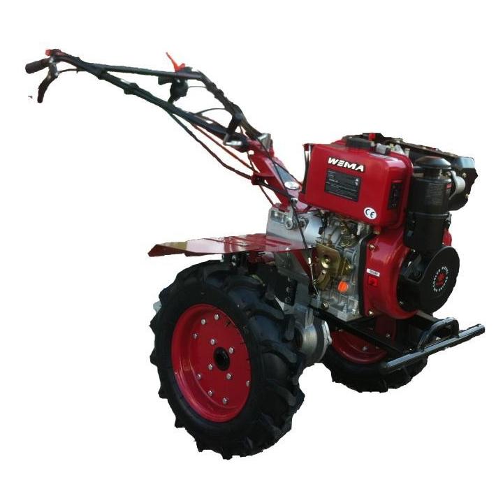 Motocultor BSR 1100BE 9 CP diesel pornire la cheie