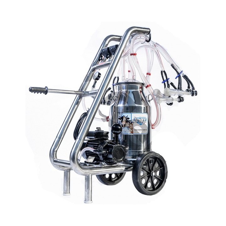 Mulgatoare Galaxy 100% inox - 4 posturi pentru oi si capre