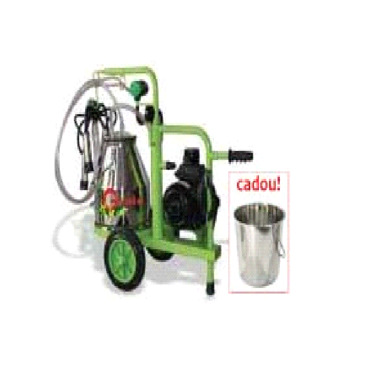 Mulgatoare vaci Gardelina / 1 post bidon inox