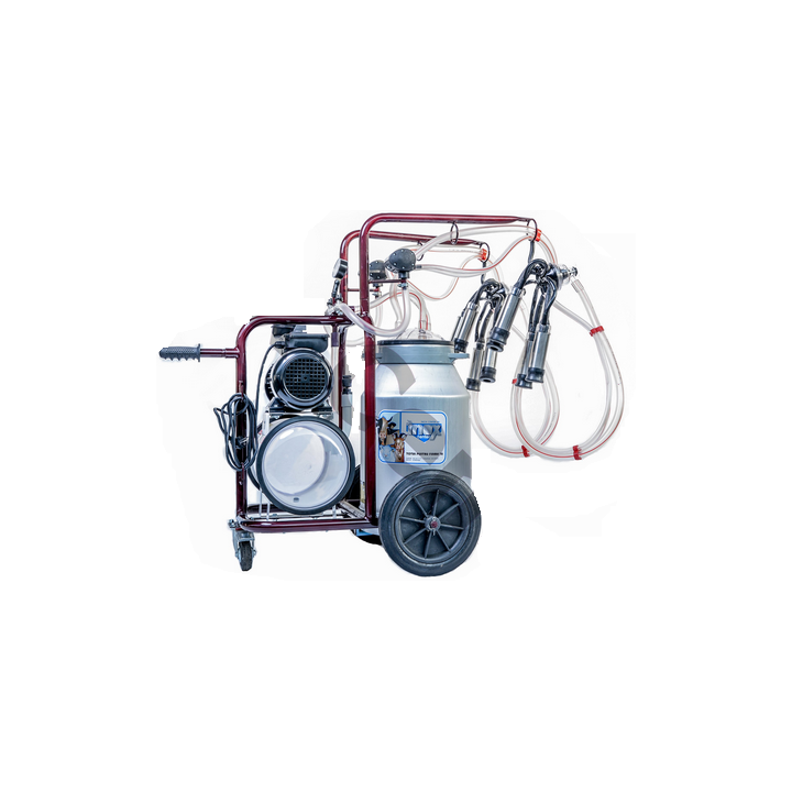 Mulgatoare vaci Milka 2 inox cu motor pe benzina