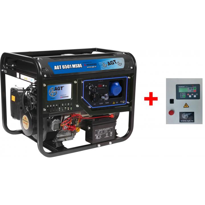 Generator de curent AGT 6501 MSBE + automatizare