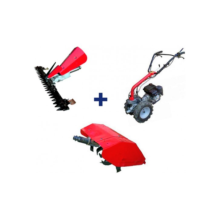 Motocultor Rotakt MF 360 + sistem cosire