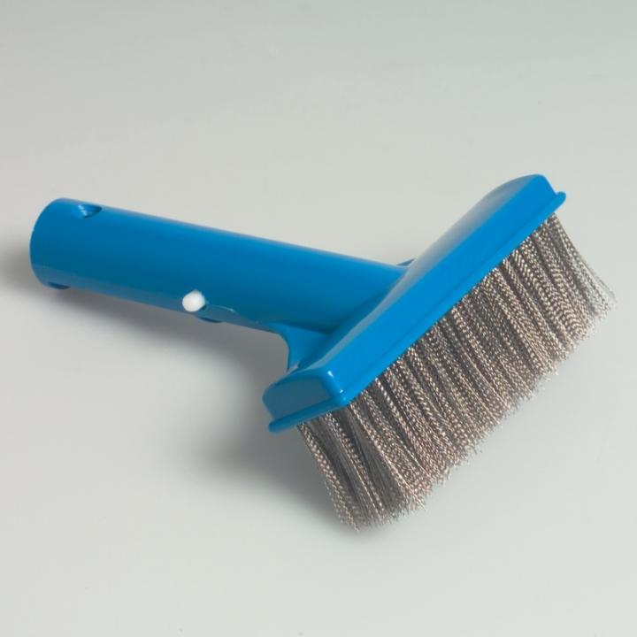 Perie cu peri din inox pentru pereti