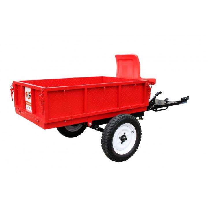 Remorca motocultor O-Mac 500 kg