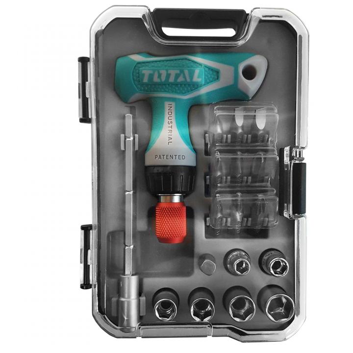 Surubelnita 18 de piese Total Tools