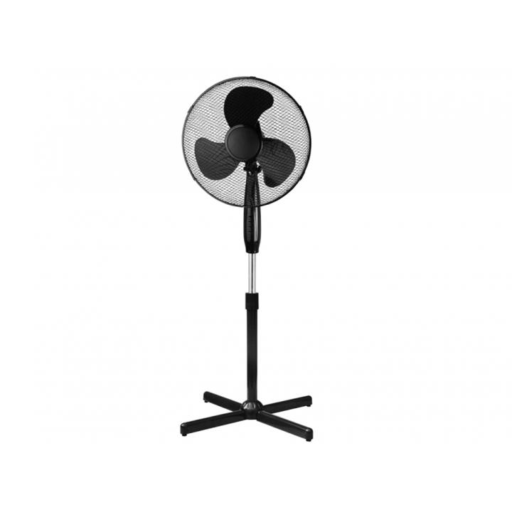 Ventilator cu picior Dedra 16 inch negru