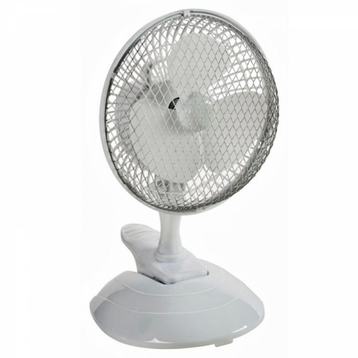 Ventilator de birou Dedra cu clema si baza 6 inch