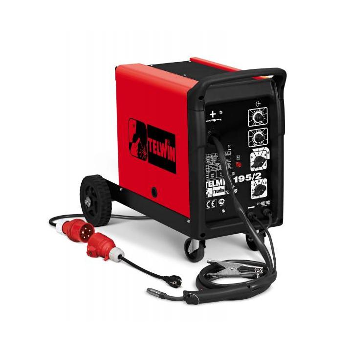 Aparat de sudura Telwin Telmig 195/2 Turbo, 230/380 V