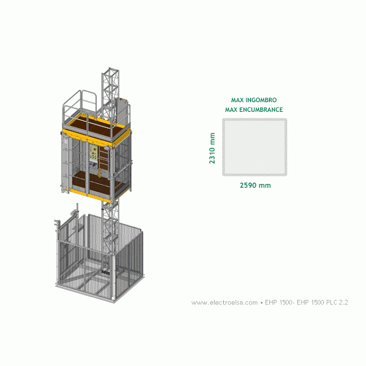Ascensor EHP 1500