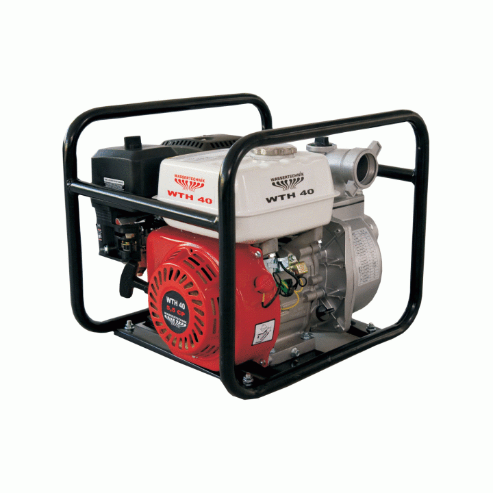 Motopompa apa semiuzata Technik WTH40, 5.5 CP, 700 l / min