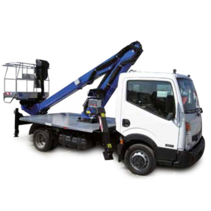 Nacele autosasiu GT 12-08, inaltime max 12,8 m