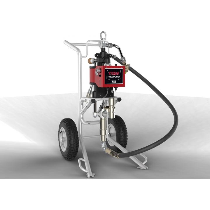 Pompa pneumatica Titan PowerCoat 745, raport presiune 45:1