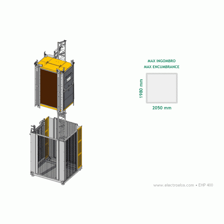 Ascensor EHP 400