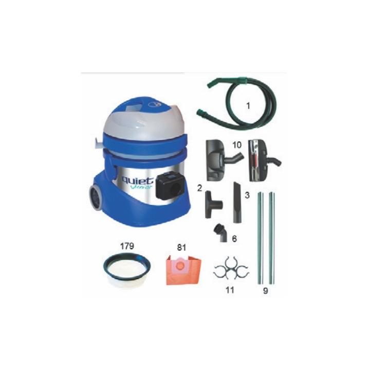 Aspirator profesional uscat-umed Elsea QDI125J