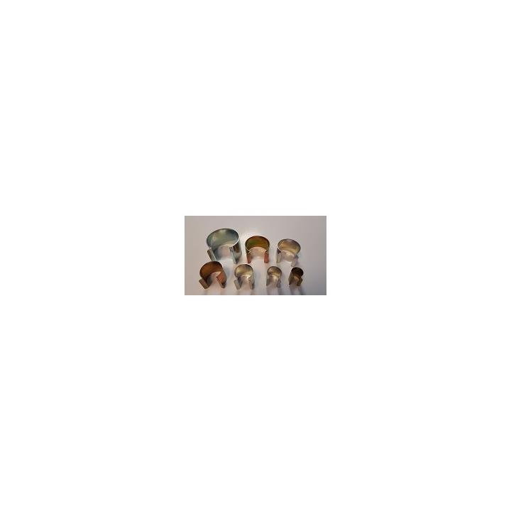 Clips folie metal diametru 55 - 2"