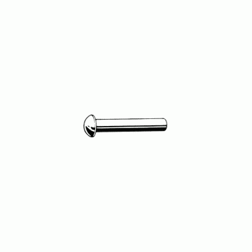 Nituri aluminiu cu cap semirotund RUB 6x16