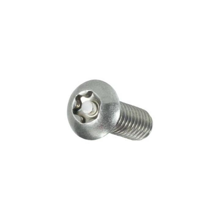 Surub securit cap bombat TX+PIN M6x30 A2