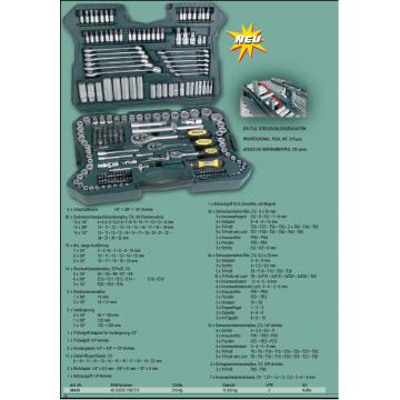 Trusa scule tubulare 215 piese 98430 mm