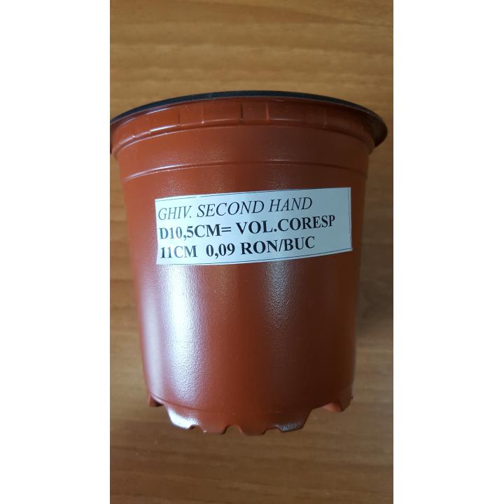 Ghivece de productie 10.5cm, volum 11 cm