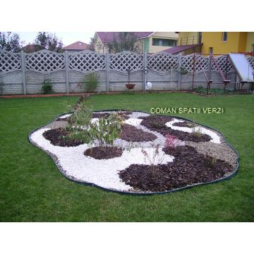 Aranjamente plante cu pietris si scoarta ornamentala