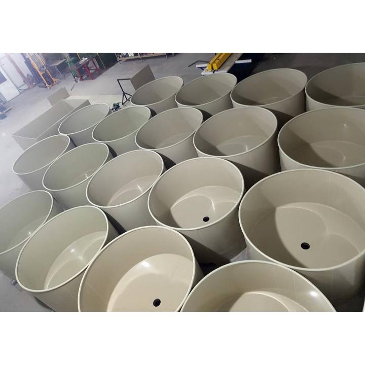 Bazine piscicole circulare