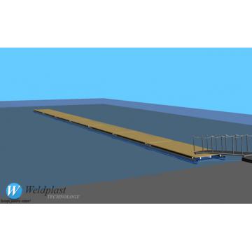 Ponton deservire viviere