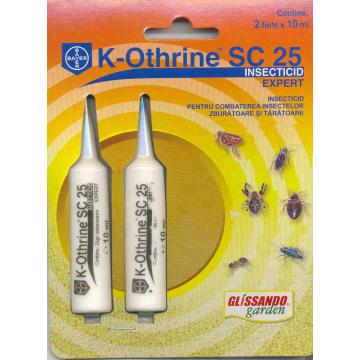 Insecticid piretroid K-Othrine SC 25 - 10 ml.