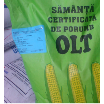 Samanta porumb Olt certificata