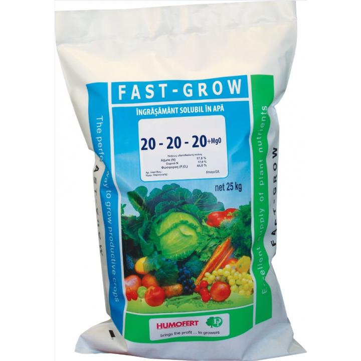 Ingrasamant echilibrat NPK Fast Grow 20-20-20