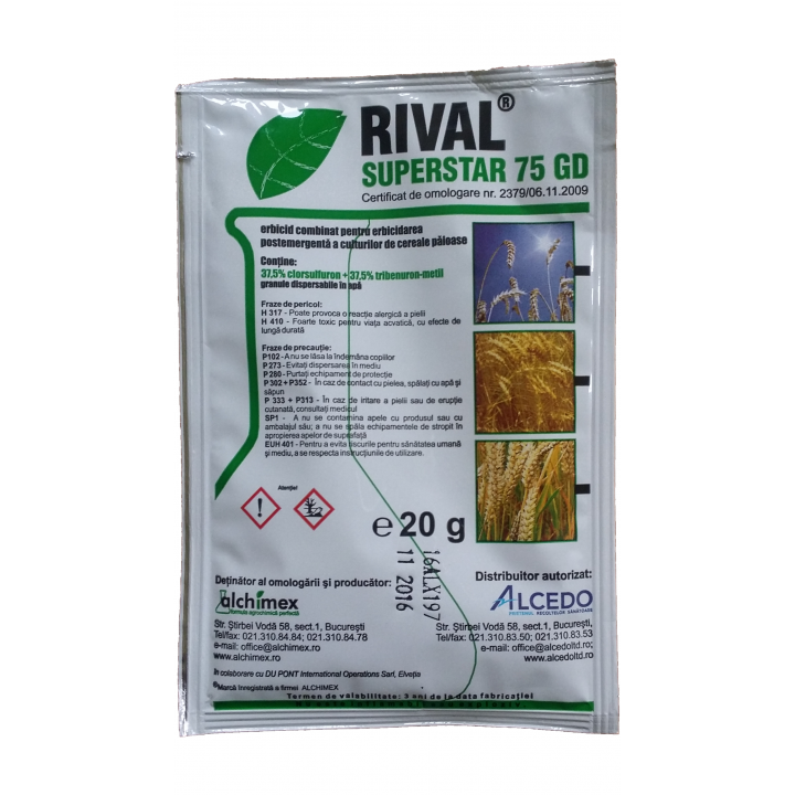 Erbicid Rival SuperStar 75 GD