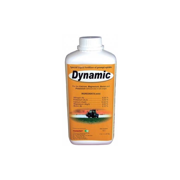 Ingrasamant lichid Dynamic 8-0-5 + 10% CaO + 2% MgO