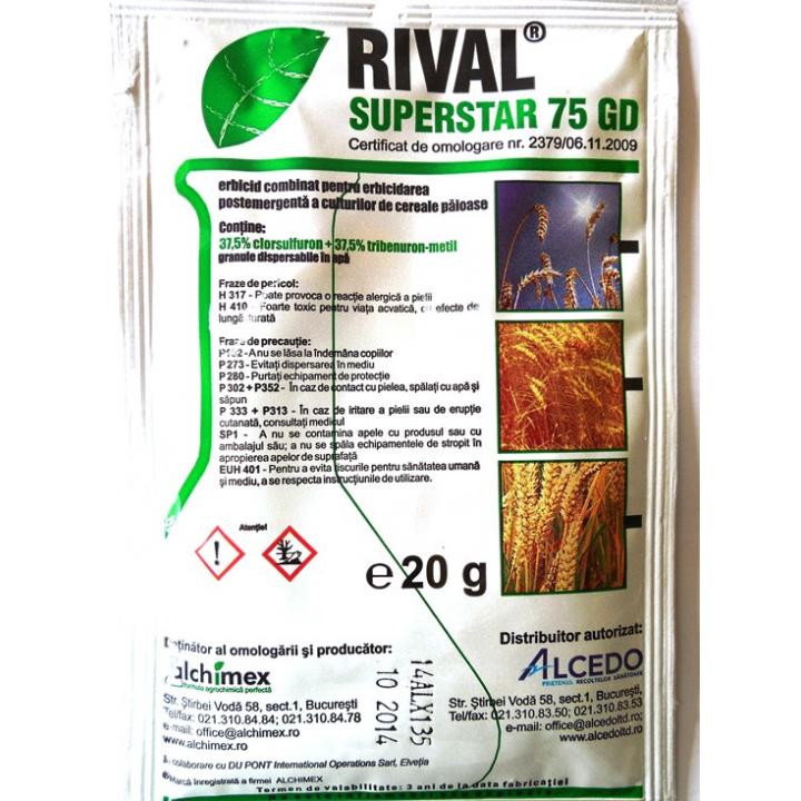 Erbicid Rival SuperStar 75GD 20gr