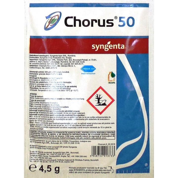 Fungicid Chorus 50WG 4.5gr