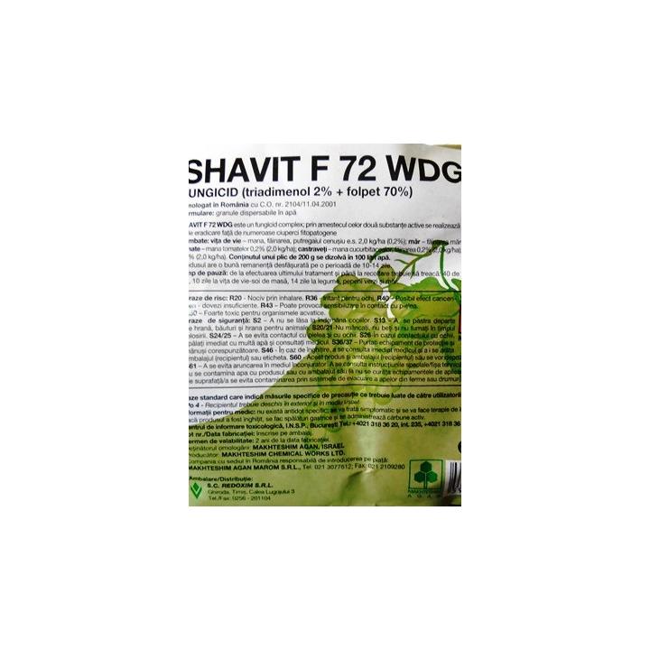 Fungicid Shavit F72WDG 200gr