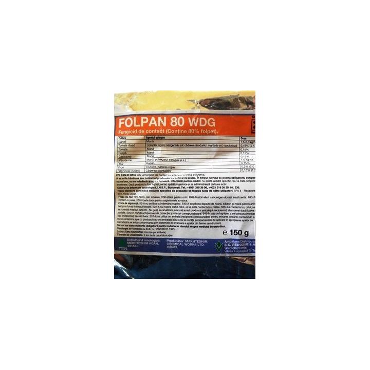 Fungicid Folpan 80WDG 150gr