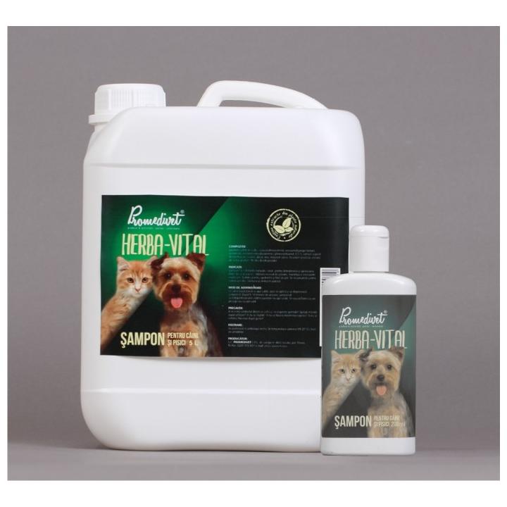 Sampon pentru caini si pisici Herba-Vital