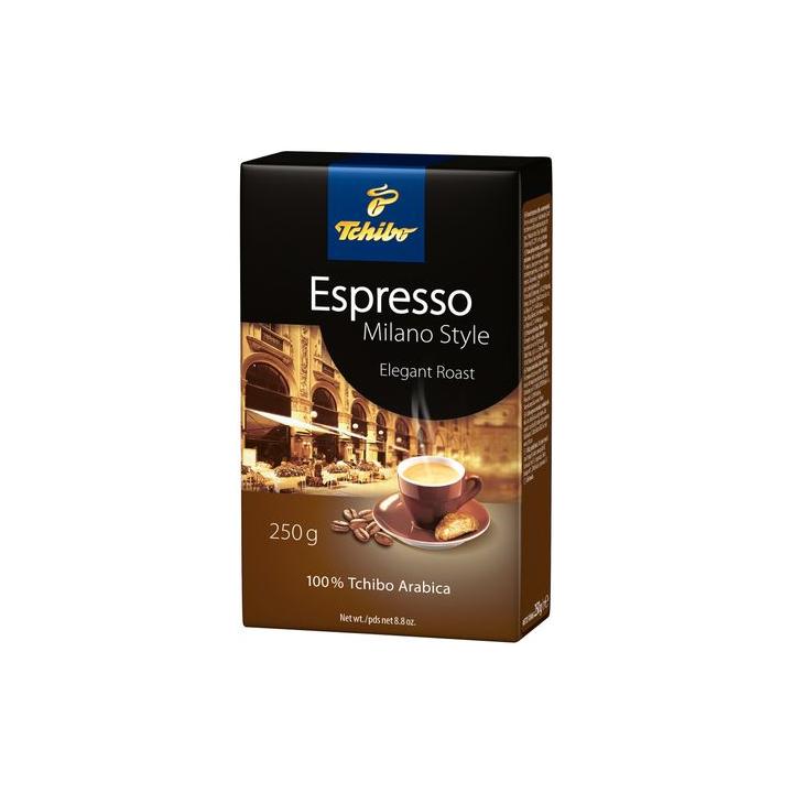Cafea macinata Tchibo Espresso Milano Style, 250 g