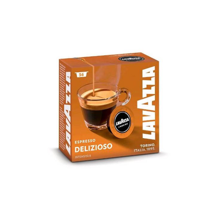 Capsule cafea Lavazza A Modo Mio Delizioso, 36 capsule