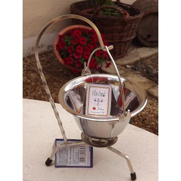 Ceaun inox cu suport