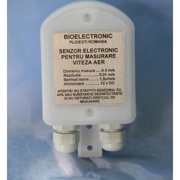 Senzor electronic masurare viteza aer