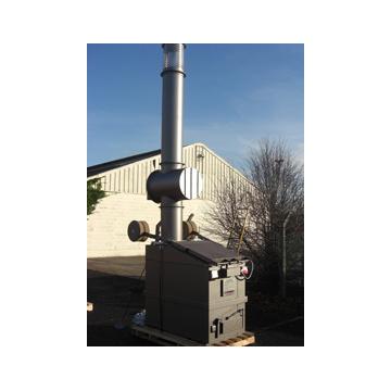 Incinerator medical pentru ardere deseuri contaminate, P16