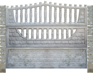 Garduri cu fundatie beton