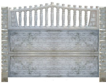 Garduri cu fundatie beton