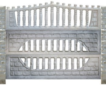 Garduri cu fundatie beton
