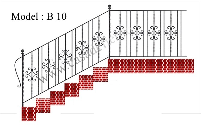Schite balustrade fier forjat