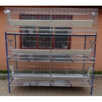 Baterii pentru gaini ouatoare 3 nivele / 200 cm (60 gaini)