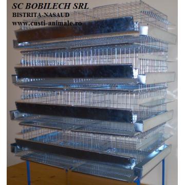Cusca de prepelite pentru 200 de bucati 4 nivele